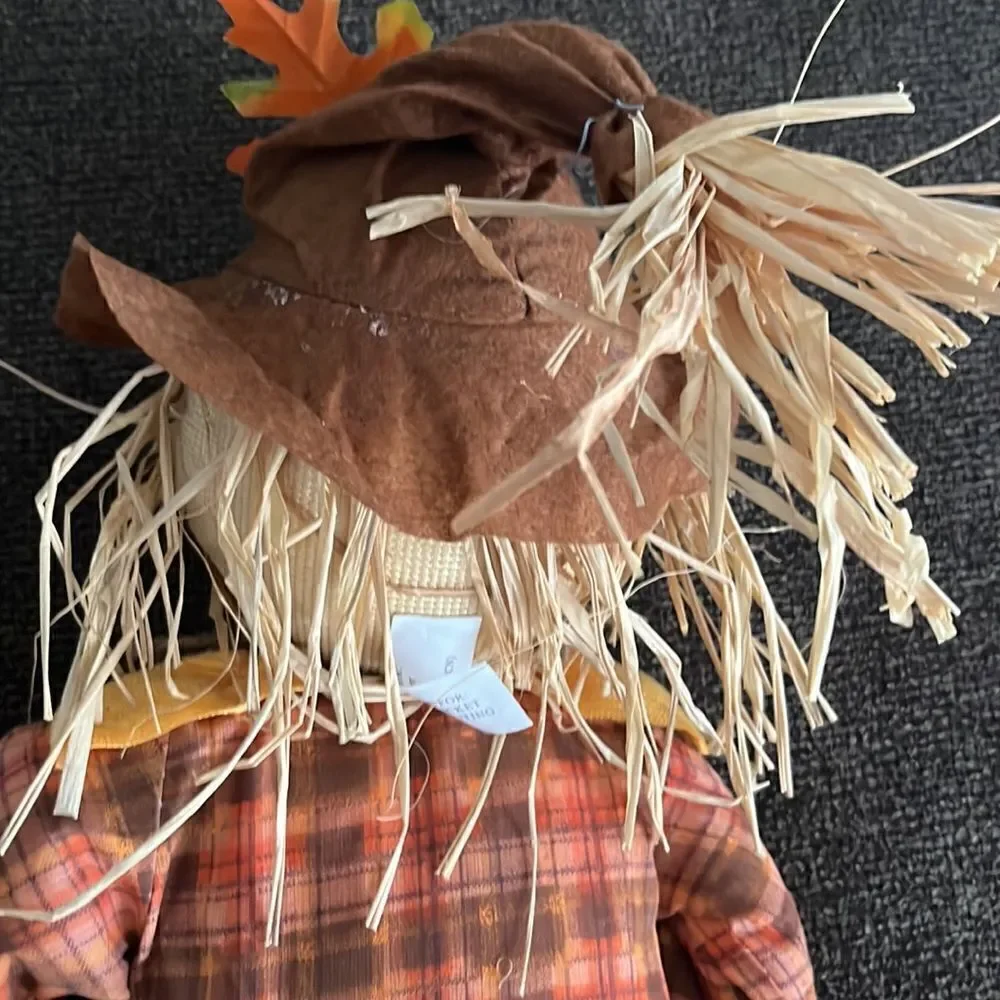 Autumnal Scarecrow Decoration For Tabletop Use- 22” by 15”